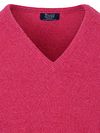 William Lockie sweter z dekoltem w serek z wełny jagnięcej w kolorze granatowym Product / Detail