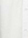 Suitable Short Sleeves Shirt Cotton Slub White Product / Detail
