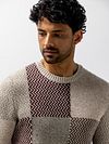 Sweter State of Art w kolorze granatowym Model / Voorkant
