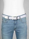 Suitable Geweven Riem Wit Model / Voorkant