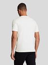 Lyle and Scott T-shirt Wit Model / Achterkant