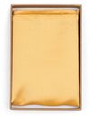 Suitable Silk Pocket Square Yellow