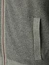 CASAMODA Kardigan Zip Structure Groen Product / Detail