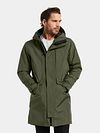 Parka Didriksons Kenny w kolorze zielonym Model / Voorkant