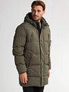 Parka Petrol Vermont zielona Model / Zijkant