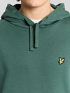 Bluza z kapturem Lyle and Scott Everglade w kolorze zielonym Model / Detail