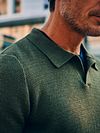 Sweter Suitable Riva Structure Melange Zielony Model / Sfeerbeeld