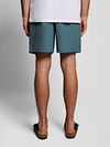 Kąpielówki Lyle & Scott Plain w kolorze petrol Model / Achterkant