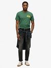 Superdry T-Shirt Relaxed zielony Model / Voorkant