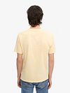 T-Shirt Colorful Standard w kolorze Soft Yellow Model / Achterkant