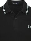 Fred Perry Polo Twin Tipped M3600 Zwart Product / Detail