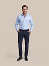 Suitable Chemise Sans Repassage Bleu Model / Voorkant