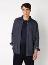 Desoto Overshirt Twill Navy