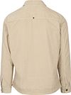 Beżowa koszula overshirt No Excess Product / Achterkant