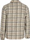 Anerkjendt Overshirt Hanky Wolmix Beige Product / Achterkant