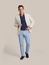 Suitable Blazer Leinen Panama Ecru Model / Voorkant