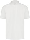 Camisa casual No Excess de manga corta en mezcla de lino blanco Product / Achterkant