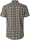 Camisa de manga corta No Excess con estampado en verde Product / Achterkant