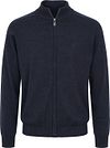 CASAMODA Strickjacke Zip Navy kaufen | Suitable