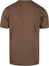 Colorful Standard T-shirt Coloré Marron  Product / Achterkant