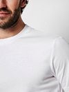 Desoto Solid Camiseta White Model / Detail