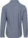 Dstrezzed Overhemd Leonard Seersucker Blauw Streep Product / Achterkant