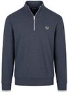 Fred Perry Half Zip Trui Donkerblauw kopen | Suitable