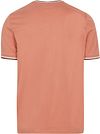 Fred Perry M1588 T-Shirt Twin Tipped Rosa Product / Achterkant