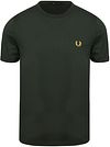 Fred Perry Ringer T-shirt Grön X89 M3519-X89