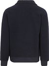 Gant Halfzip Sweater Fleece Navy Product / Achterkant