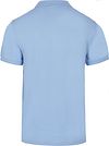 Gant Shield Piqué Poloshirt Lichtblauw Product / Achterkant