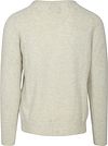 Steppin' Out Pullover V-Neck Lambswool Greige Product / Achterkant