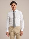 Silk Tie Grey K82-1 Model / Voorkant