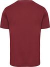 KING Essentials T-Shirt The Steve w kolorze burgundowym Product / Achterkant