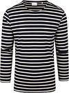 KnowledgeCotton Apparel Longsleeve T-shirt Strepen Donkerblauw 12034-1001 kopen | Suitable