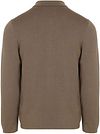 Marc O'Polo Surchemise Knitted Taupe Product / Achterkant