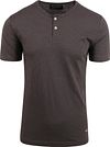 Køb Marc O'Polo t-shirt slub i brun 336217651338-955 | Suitable