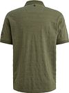 PME Legend Popcorn Polo Shirt Thyme  Product / Achterkant