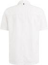 PME Legend Short Sleeve Hemd Linen Blend Wit Product / Achterkant