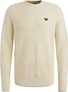 PME Legend Struktur Pullover Melange Ecru PKW2508305-7013