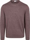 Profuomo Pullover Merino Wool Aubergine