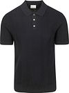 Profuomo Polo Shirt Linen Blend Herringbone Navy PPWD10008C-P order online | Suitable