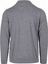 Profuomo Longsleeve Poloshirt Merinowolle Grau