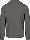 Profuomo Pullover Merinowolle Grün