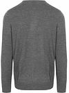 Profuomo Pullover Merinowol Grijs Product / Achterkant