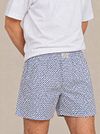 Bokserki Steppin' Out w kwiaty, niebieskie Model / Voorkant
