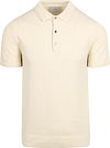 Køb Suitable Groftstrikket Polo Rå Beige PO-BU-RAW-25.03 Off White | Suitable