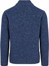 Suitable Half Zip Pull Tweed Bleu marine