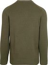 Suitable Pullover Rå Olivengrøn Product / Achterkant
