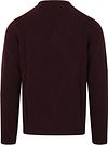 Suitable Pullover Wol O-Hals Bordeaux Product / Achterkant